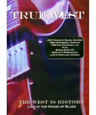 True West WEST IS HISTORY: LIVE AT HOUSE OF BLUES DVD $4.80 Videos