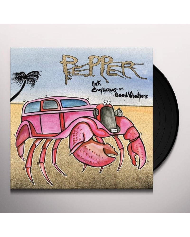 Pepper Pink Crustaceans and Good Vibrations Vinyl Record $5.55 Vinyl