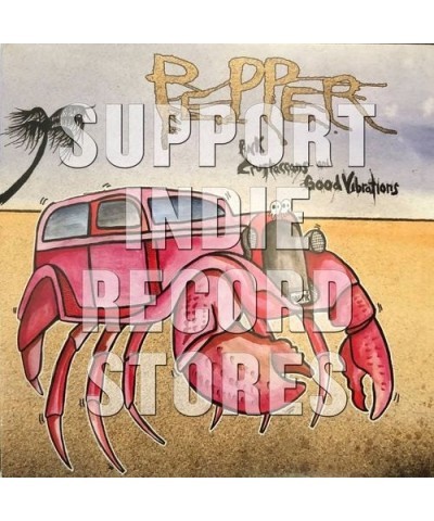 Pepper Pink Crustaceans and Good Vibrations Vinyl Record $5.55 Vinyl