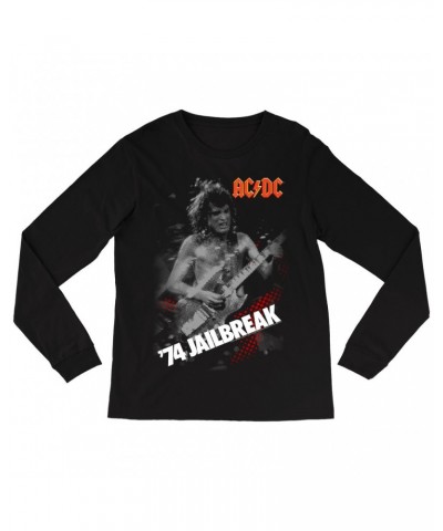 AC/DC Long Sleeve Shirt | 74 Jailbreak Ben-Day Dots Shirt $12.28 Shirts