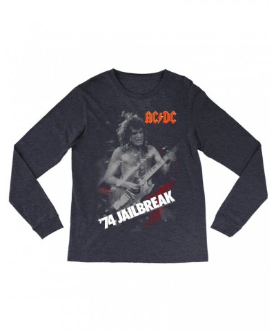 AC/DC Long Sleeve Shirt | 74 Jailbreak Ben-Day Dots Shirt $12.28 Shirts