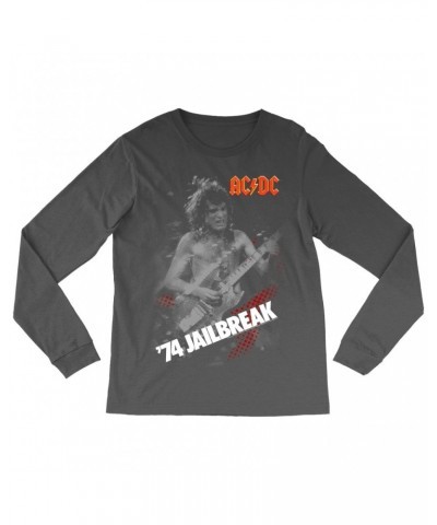 AC/DC Long Sleeve Shirt | 74 Jailbreak Ben-Day Dots Shirt $12.28 Shirts