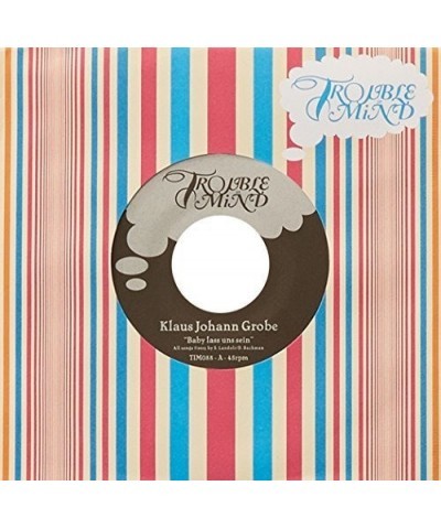 Klaus Johann Grobe Baby lass uns sein b/w Ich bien nicht der Grund Vinyl Record $3.51 Vinyl