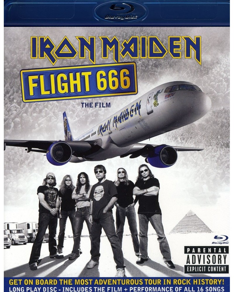 Iron Maiden FLIGHT 666: THE FILM Blu-ray $7.34 Videos