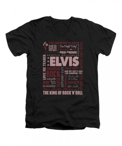 Elvis Presley T Shirt (Slim Fit) | WHOLE LOTTA TYPE Slim-fit Tee $5.89 Shirts