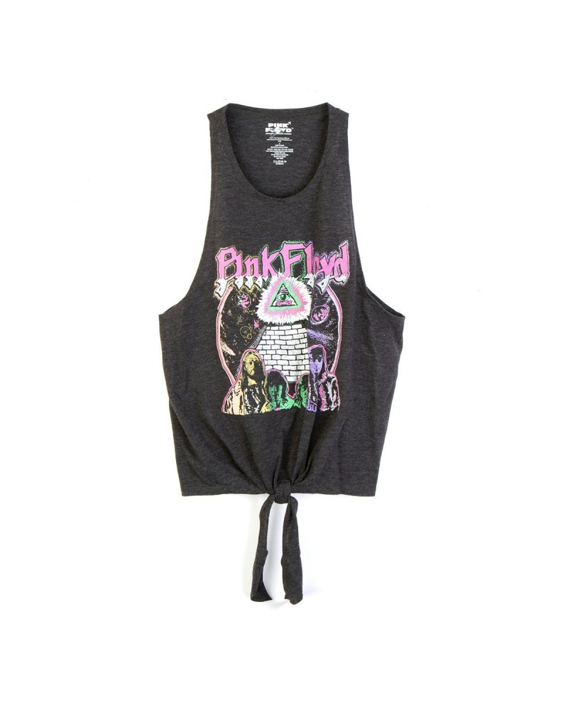 Pink Floyd Pyramid Tied Crop Tank $2.05 Shirts