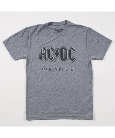 AC/DC Back In Black Logo Triblend T-Shirt $6.45 Shirts