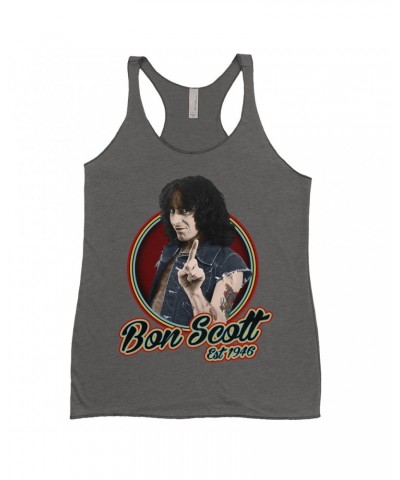 Bon Scott Ladies' Tank Top | Established 1946 Shirt $12.74 Shirts