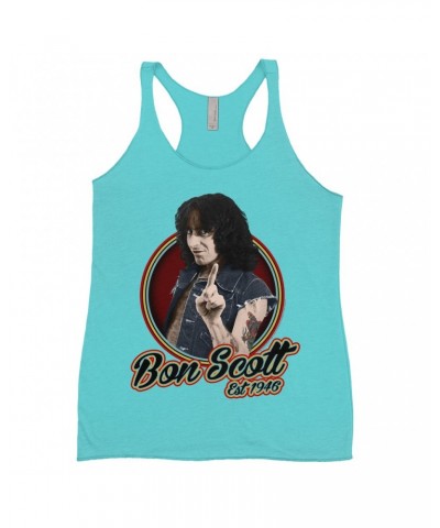 Bon Scott Ladies' Tank Top | Established 1946 Shirt $12.74 Shirts