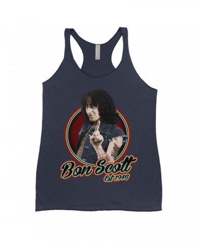 Bon Scott Ladies' Tank Top | Established 1946 Shirt $12.74 Shirts