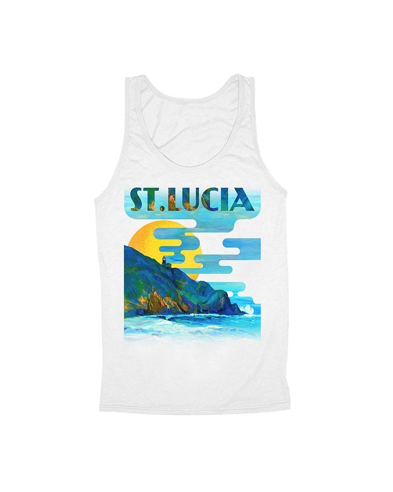 St. Lucia Lighthouse Tank $8.00 Shirts