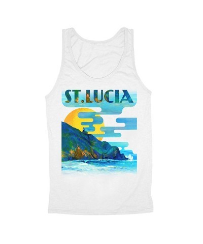 St. Lucia Lighthouse Tank $8.00 Shirts