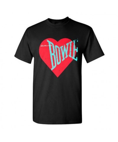 David Bowie Love Bowie Red Heart T-shirt $13.20 Shirts