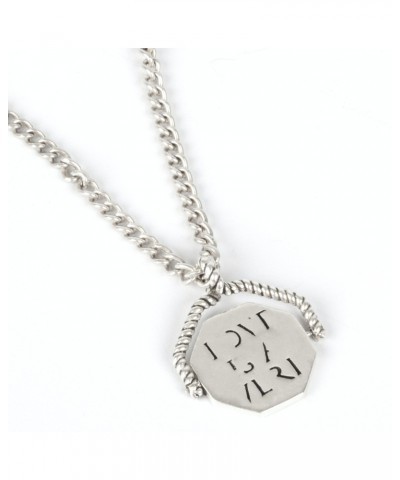 John Mayer Revolving “LOVE IS A VERB” Necklace $72.15 Accessories