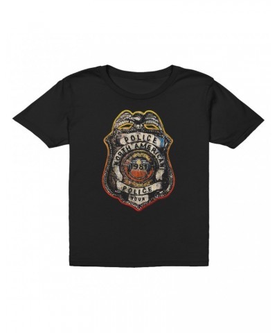 The Police Kids T-Shirt | North American Tour Badge Kids T-Shirt $8.73 Kids