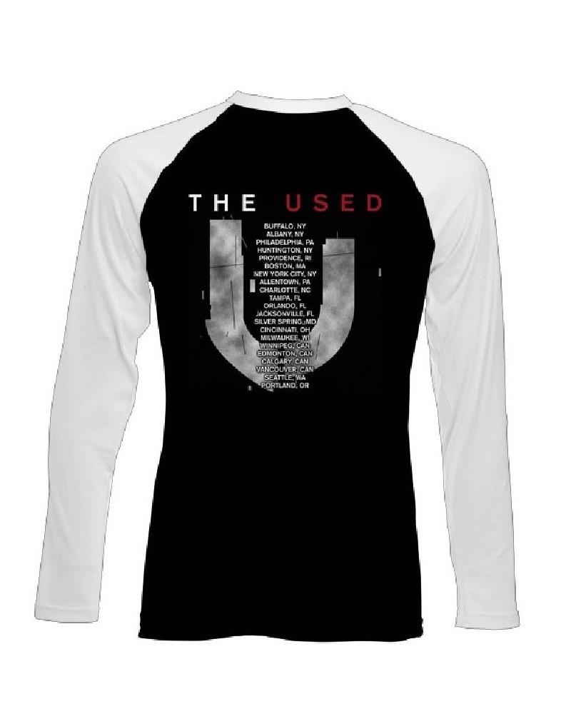 The Used Solitaire Tour Raglan T-Shirt $10.24 Shirts