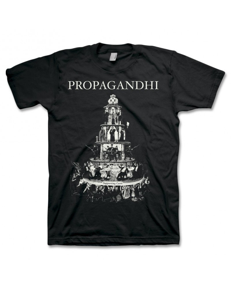 Propagandhi Pyramid Of Capitalism T-Shirt (Black) $8.40 Shirts