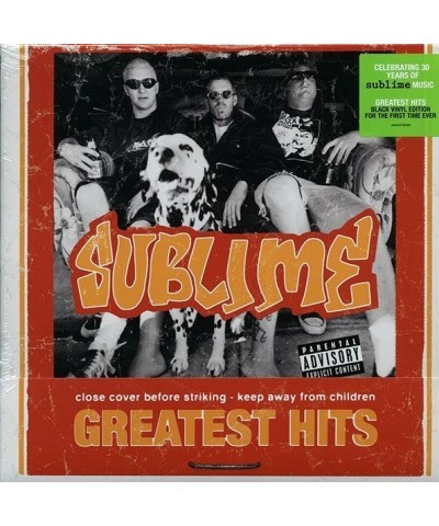 Sublime LP - Greatest Hits (ltd. ed.) (remastered) (Vinyl) $25.60 Vinyl