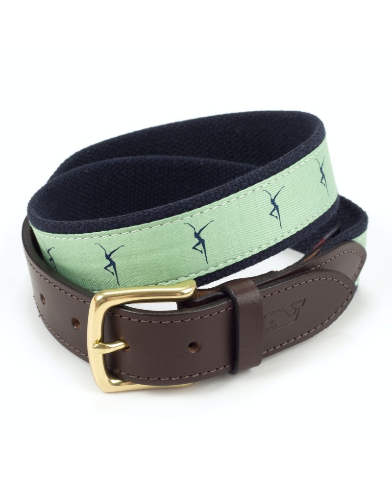 Dave Matthews Band (Limited Edition) DMB - Vineyard Vines Canvas Club Belt - Green $9.25 Accessories