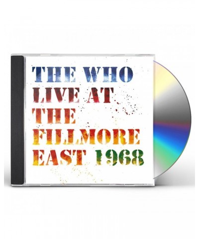 The Who LIVE AT THE FILLMORE EAST CD $10.72 CD