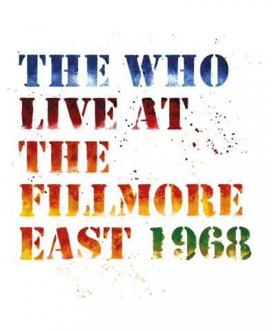 The Who LIVE AT THE FILLMORE EAST CD $10.72 CD