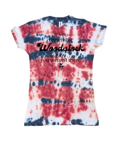 Woodstock Women's If You Remember Tie-Dye T-Shirt $13.50 Shirts