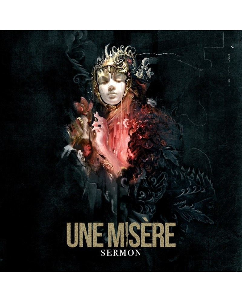 Une Misère Sermon (Black/Gold Splatter) Vinyl Record $10.07 Vinyl