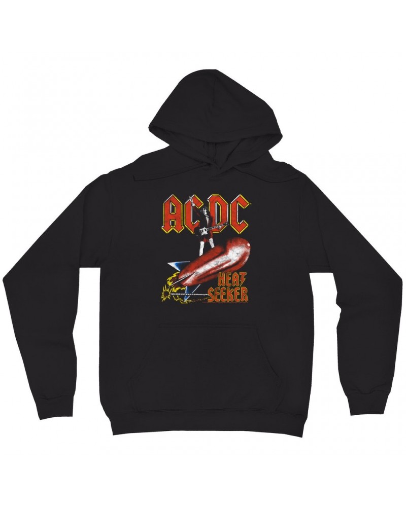 AC/DC Hoodie | Heat Seeker Album Design Hoodie $19.58 Sweatshirts