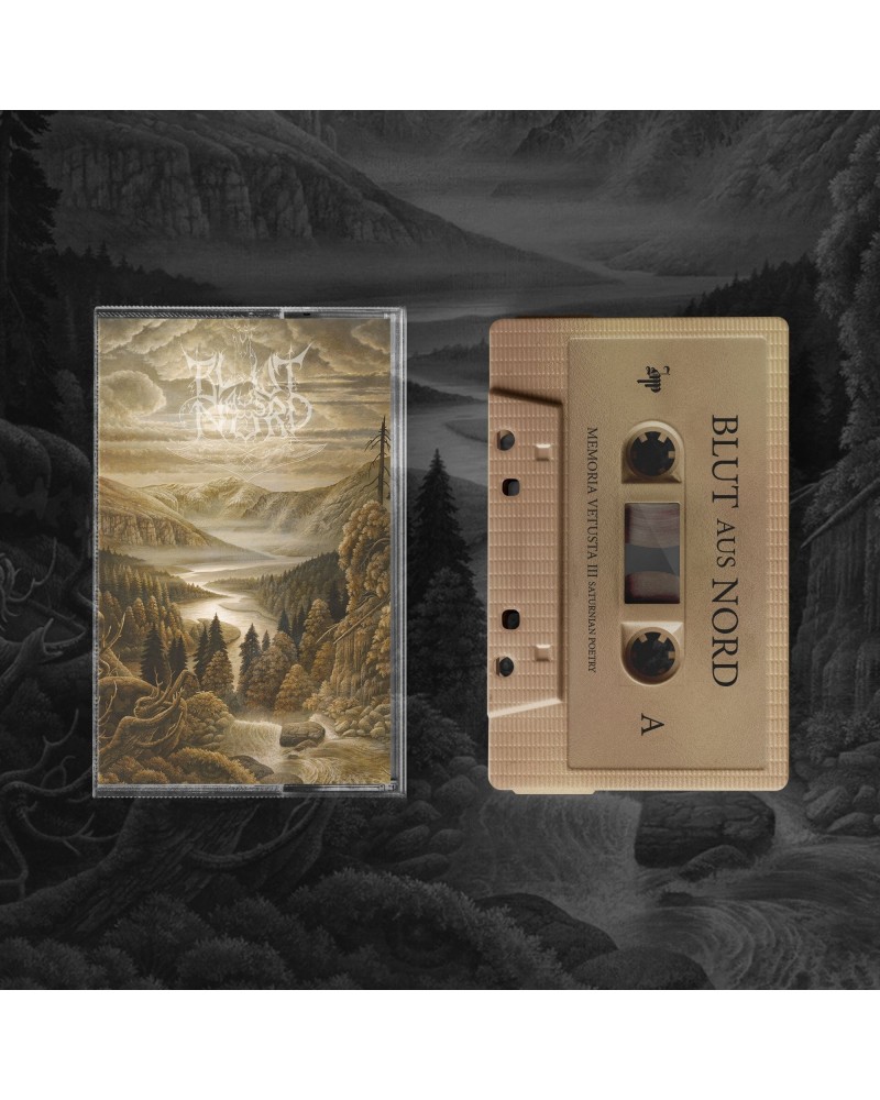 Blut Aus Nord "Memoria Vetusta III - Saturnian Poetry" Limited Edition Cassette $4.76 Tapes