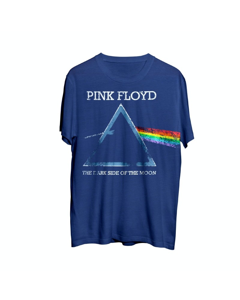 Pink Floyd Dark Side of the Moon Blue T-Shirt $1.75 Shirts