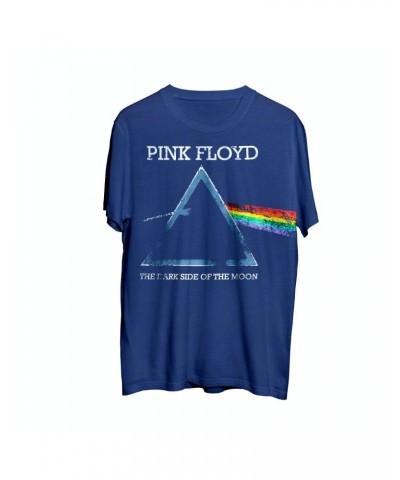 Pink Floyd Dark Side of the Moon Blue T-Shirt $1.75 Shirts