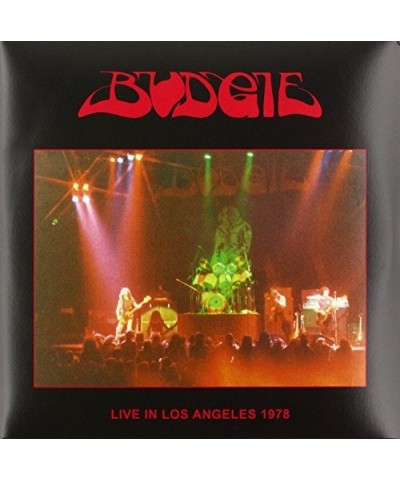 Budgie LIVE IN LOS ANGELES 1978 Vinyl Record $12.40 Vinyl