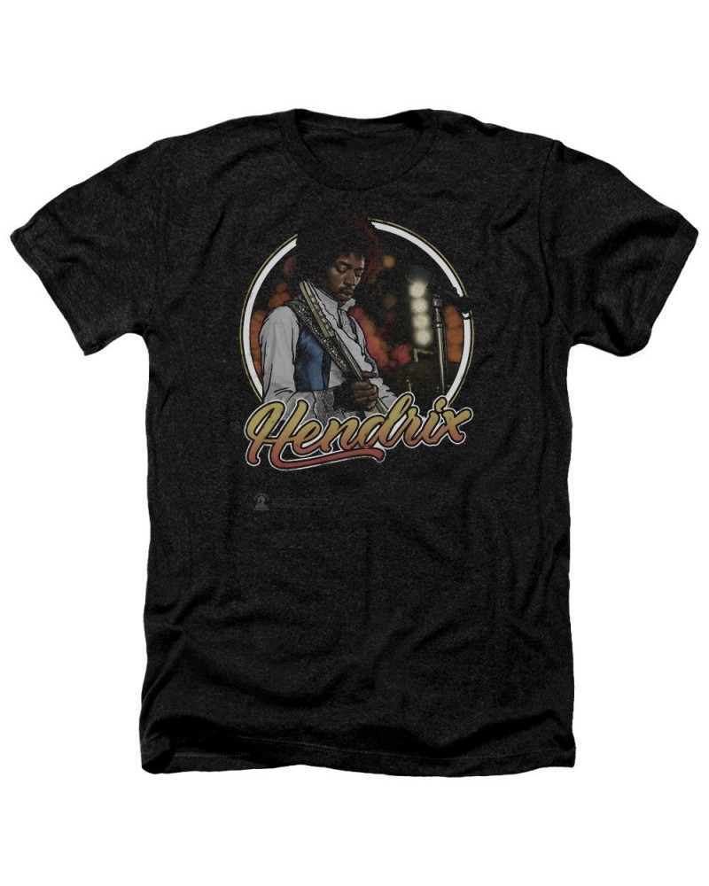 Jimi Hendrix Hollywood Bowl Heather Black T-Shirt $10.75 Shirts