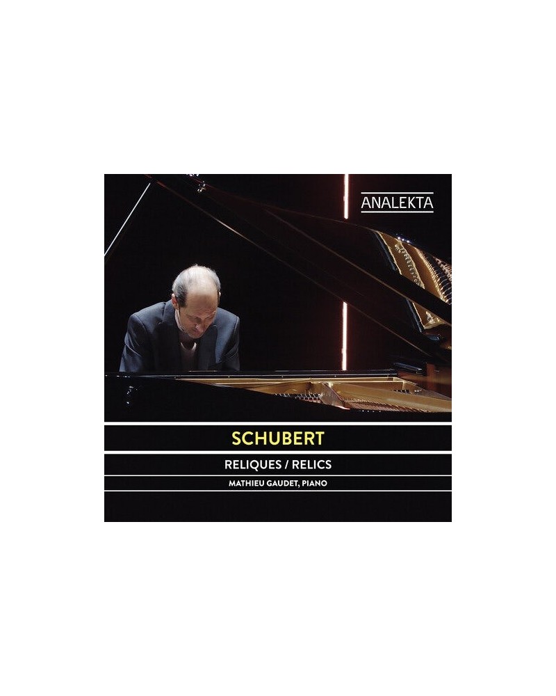 Mathieu Gaudet SCHUBERT: RELICS CD $9.80 CD