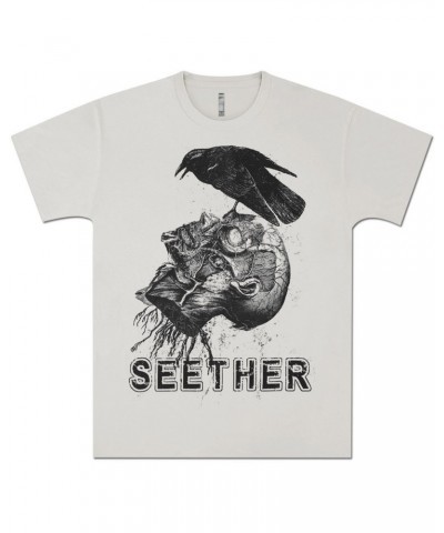 Seether Crow/Head Silver Tee $9.00 Shirts