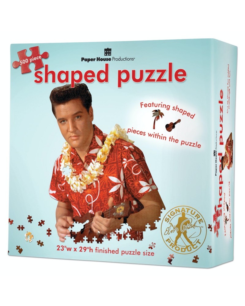 Elvis Presley Blue Hawaii Die-cut 500 Piece Puzzle $6.60 Puzzles