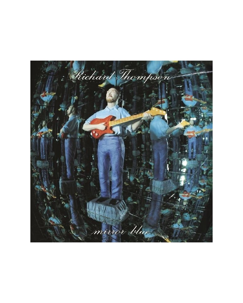 Richard Thompson Mirror Blue (2 Lp Clear Mirror Vinyl) Vinyl Record $12.55 Vinyl