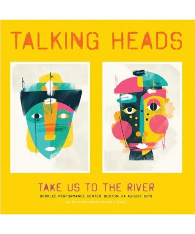 Talking Heads Take Us To The River (Multi-colour Marble Vinyl Record) $8.80 Vinyl