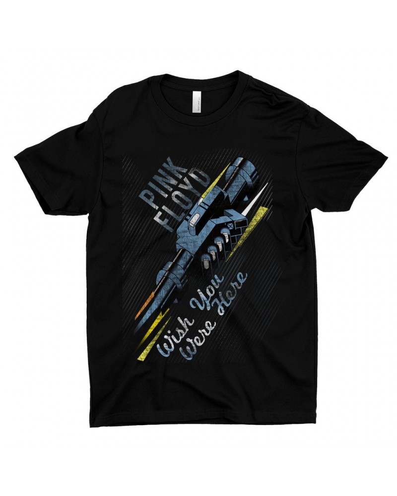 Pink Floyd T-Shirt | Wish You Were Here Handshake Art Shirt $10.48 Shirts