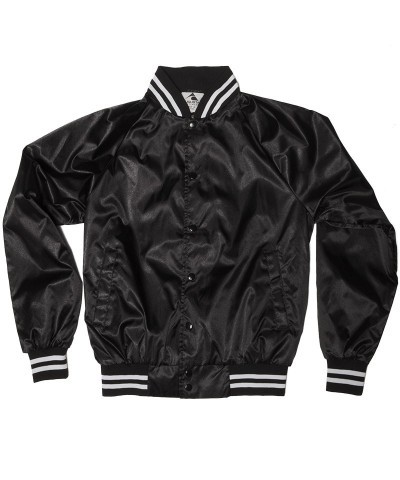 Tegan and Sara Love You To Death Satin Baseball Bomber Jacket $37.50 Outerwear