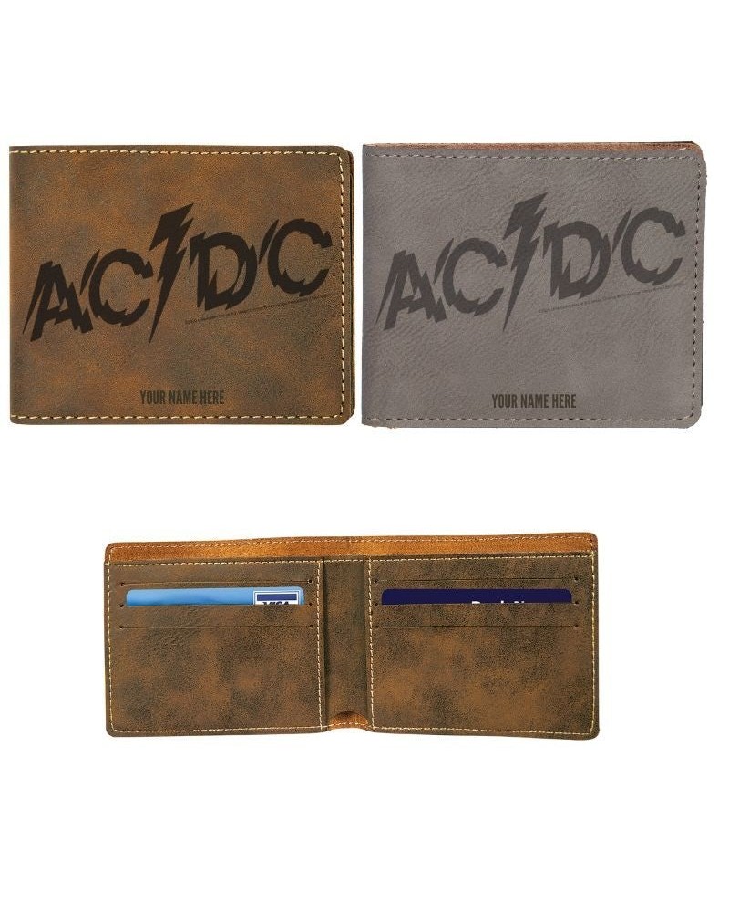 AC/DC Powerage Logo Vegan Leather Wallet $14.03 Accessories