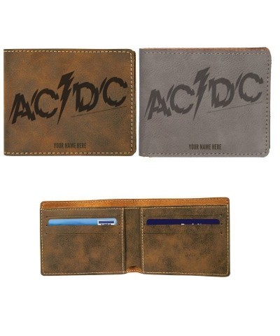 AC/DC Powerage Logo Vegan Leather Wallet $14.03 Accessories