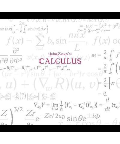 John Zorn CALCULUS CD $6.00 CD