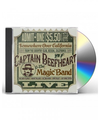 Captain Beefheart & His Magic Band LIVE AT THE COUNTRY CLUB RESEDA CALIFORNIA 1981 CD $9.68 CD