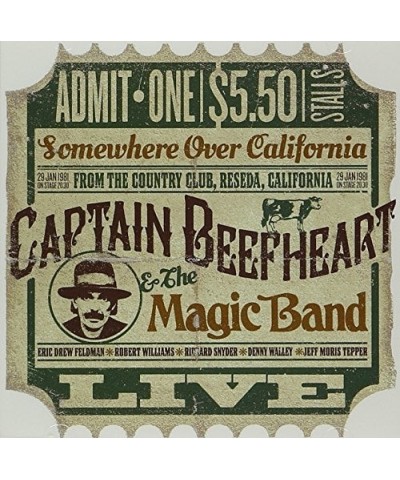 Captain Beefheart & His Magic Band LIVE AT THE COUNTRY CLUB RESEDA CALIFORNIA 1981 CD $9.68 CD