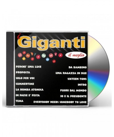 Giganti IL MEGLIO DE I GIGANTI CD $9.60 CD