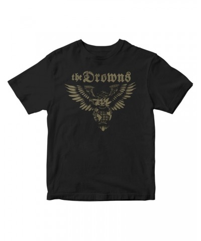 The Drowns Eagle Logo - White on Black - T-Shirt $3.44 Shirts