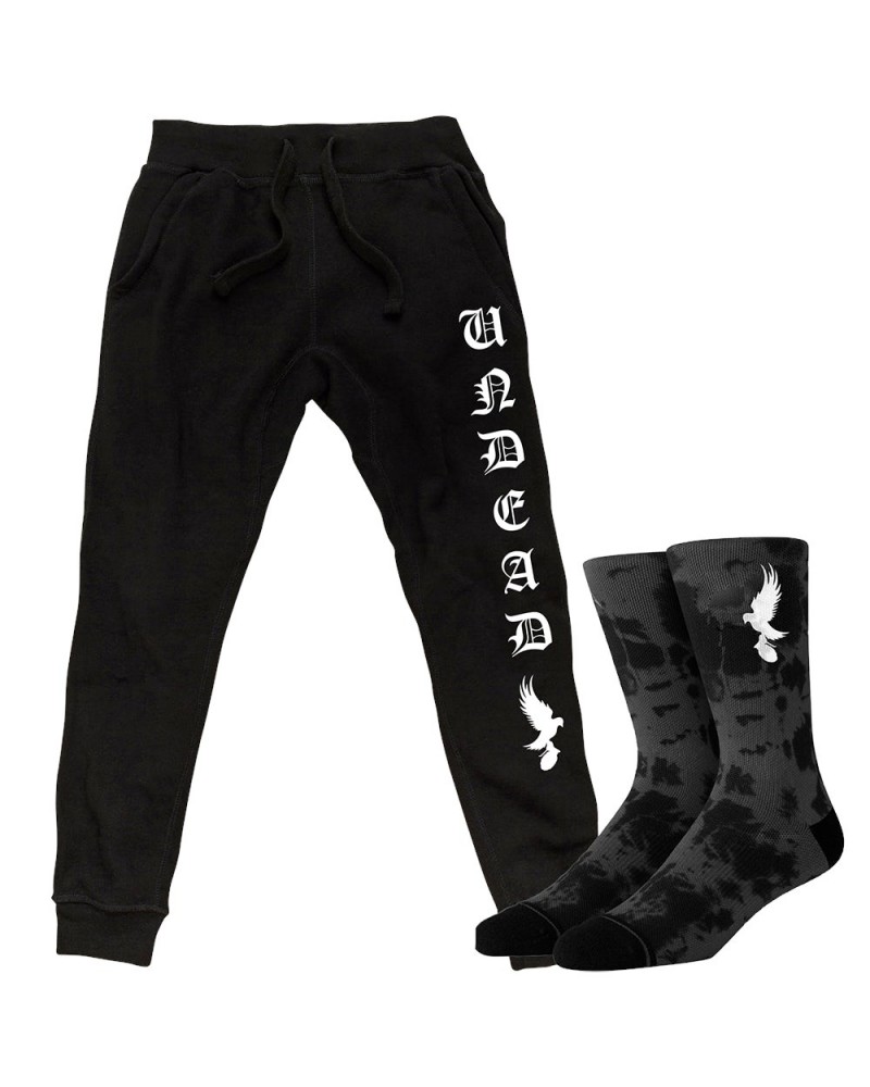 Hollywood Undead Undead Joggers & Socks Bundle $22.80 Pants