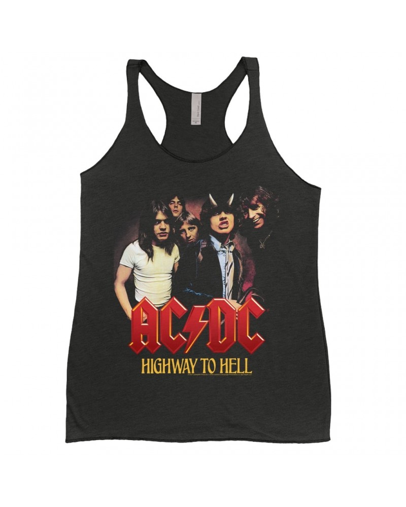 AC/DC Ladies' Tank Top | Highway To Hell Album Cover Art Shirt $9.84 Shirts