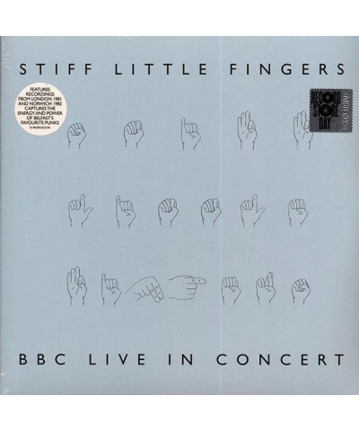 Stiff Little Fingers LP - BBC Live In Concert (RSD 2022) (ltd. ed.) (2xLP) (blue vinyl) $28.42 Vinyl